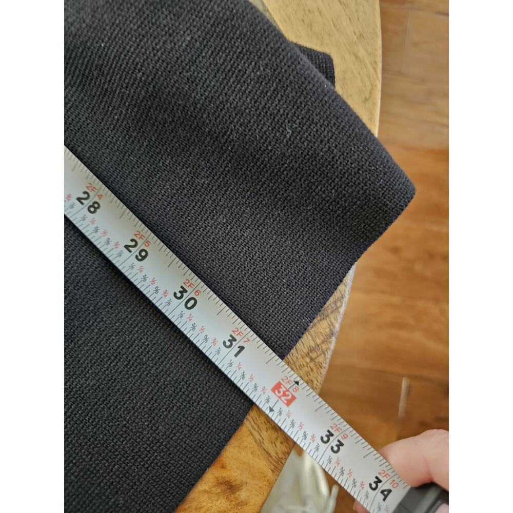 Eileen Fisher Silk Blend Open Front Ribbed Cardigan Women's Size S Black - Picture 6 of 9